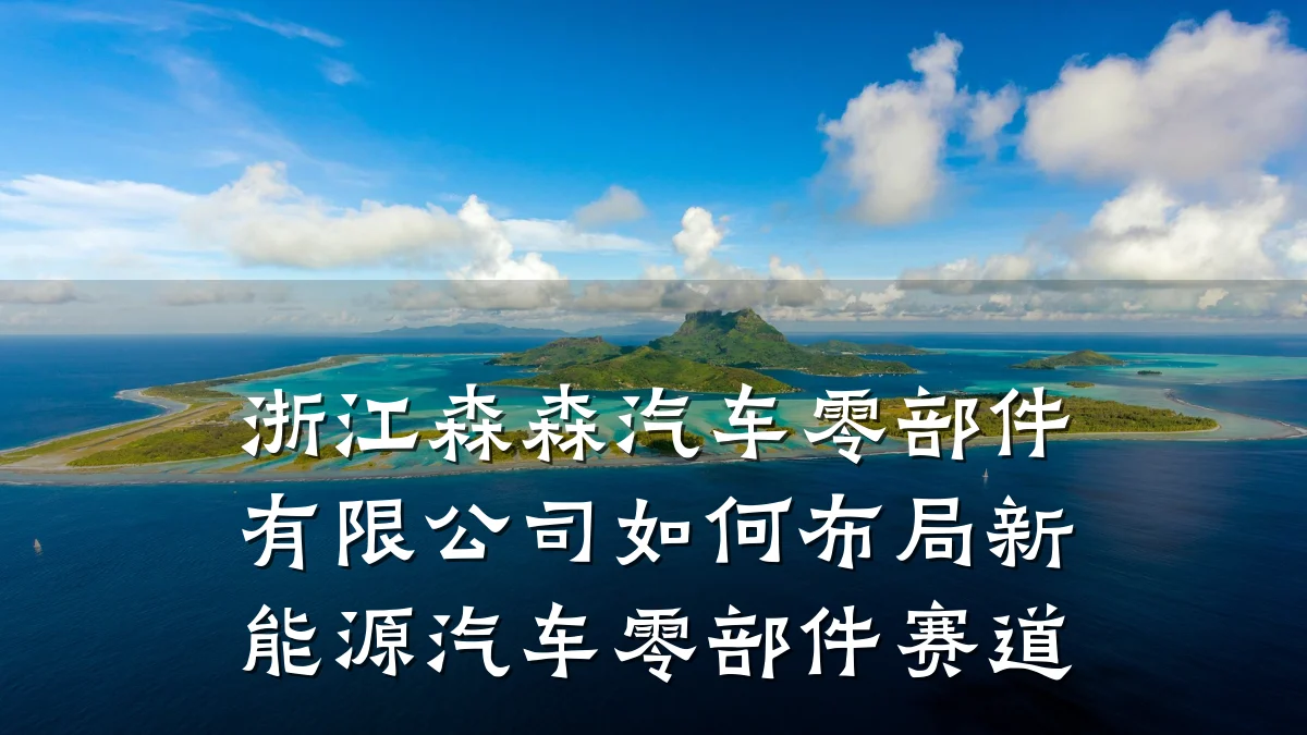 浙江森森汽车零部件有限公司如何布局新能源汽车零部件赛道