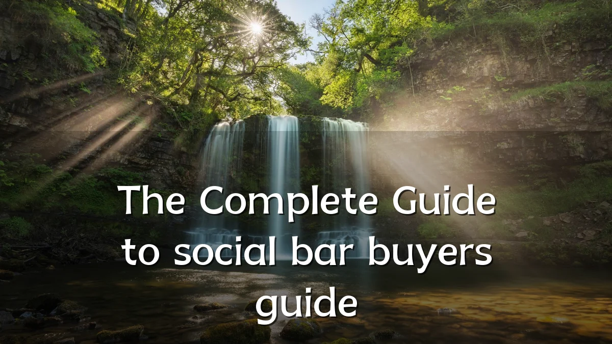 The Complete Guide to social bar buyers guide