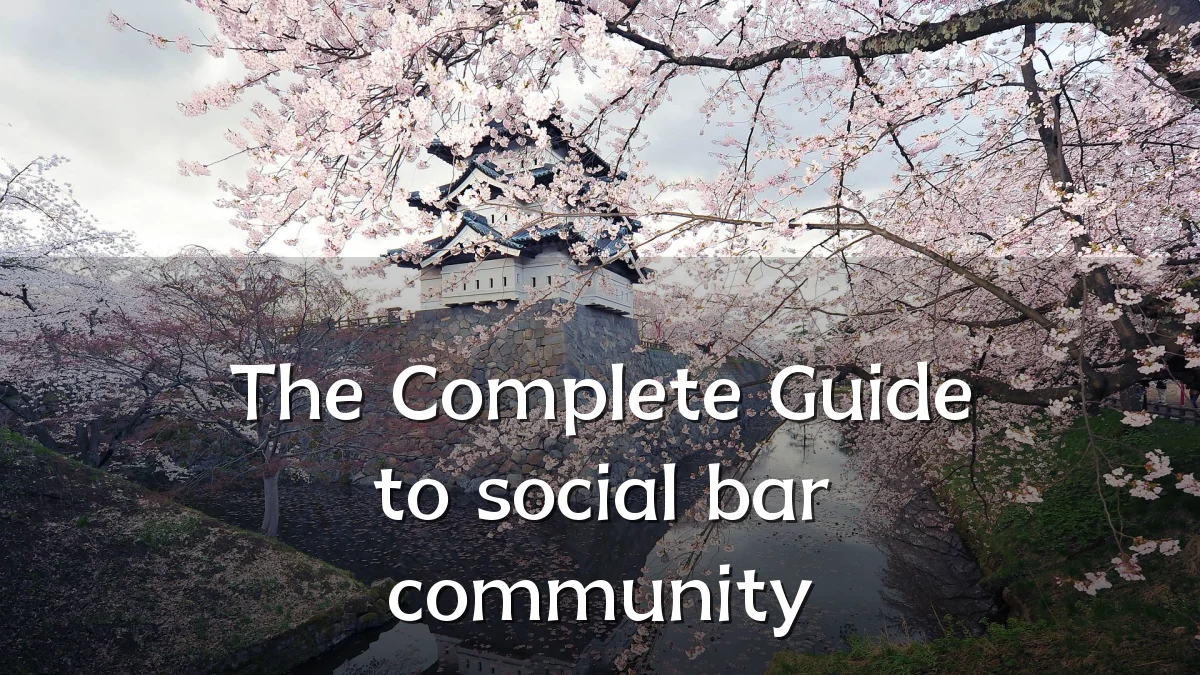 The Complete Guide to social bar community