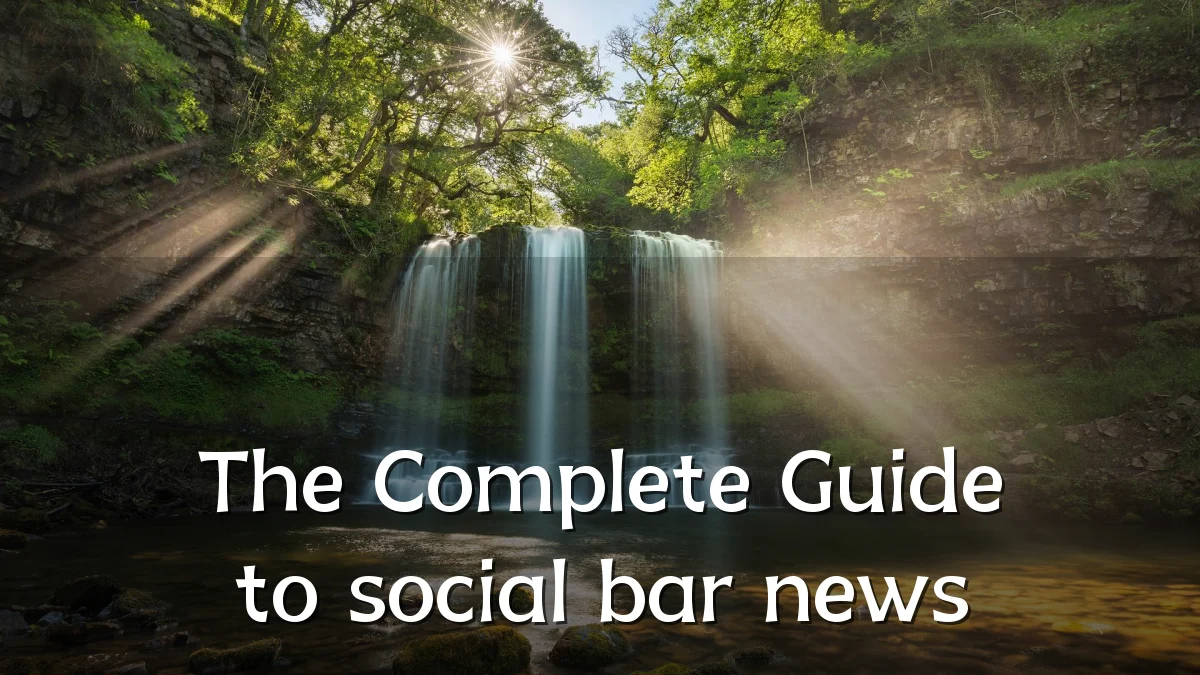 The Complete Guide to social bar news