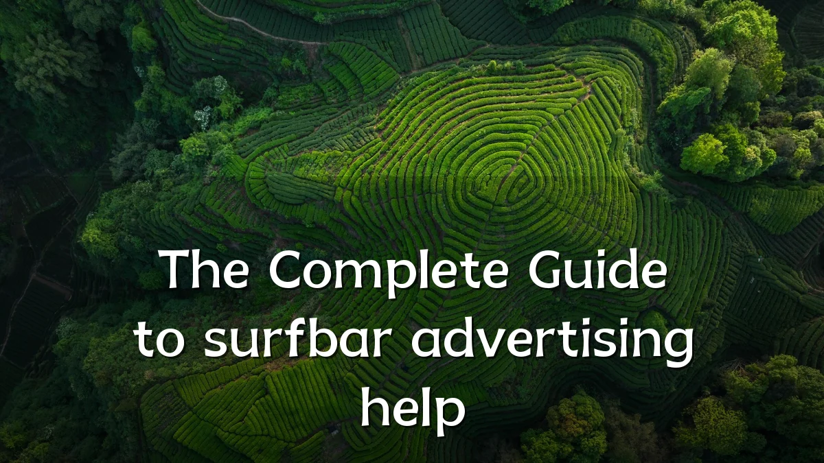 The Complete Guide to surfbar advertising help