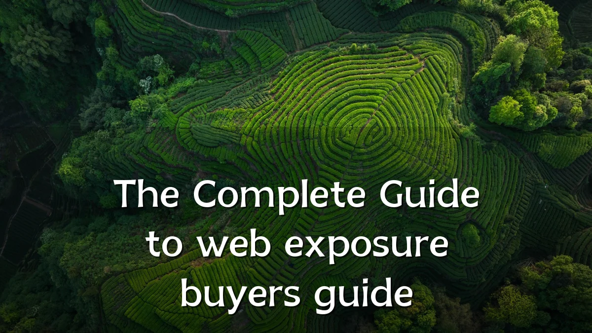 The Complete Guide to web exposure buyers guide