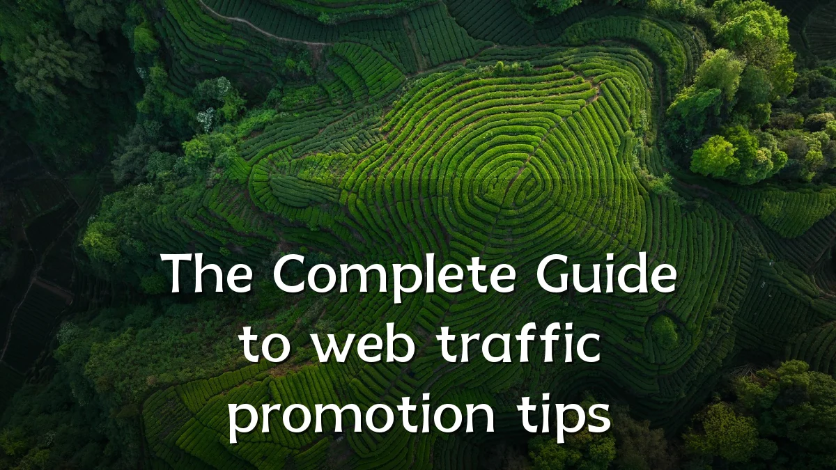 The Complete Guide to web traffic promotion tips