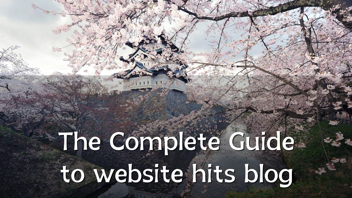 The Complete Guide to website hits blog