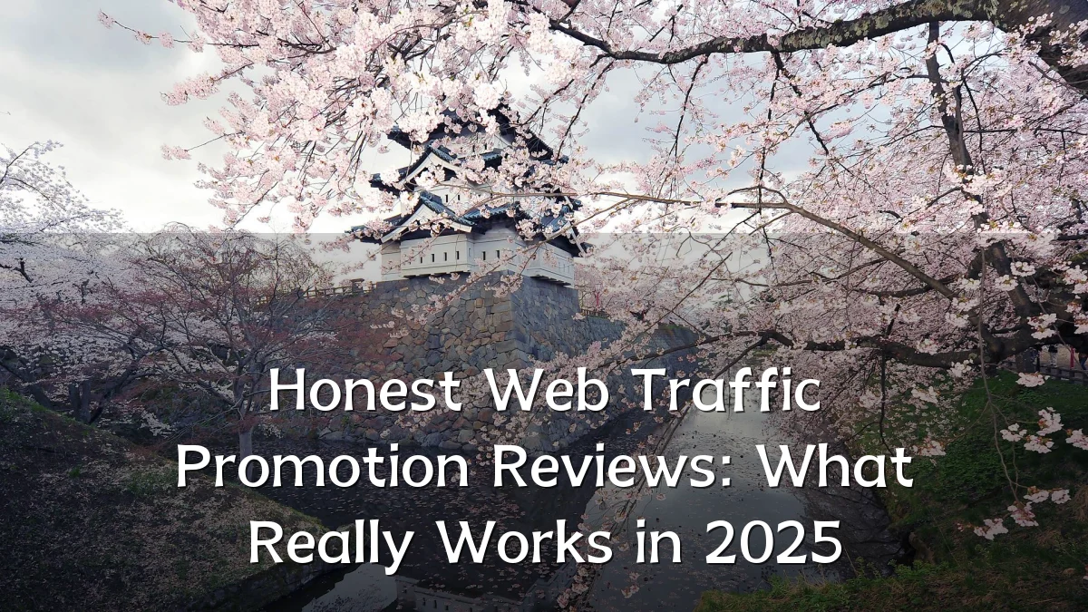Honest Web Traffic Promotion Reviews: What Really Works in 2025