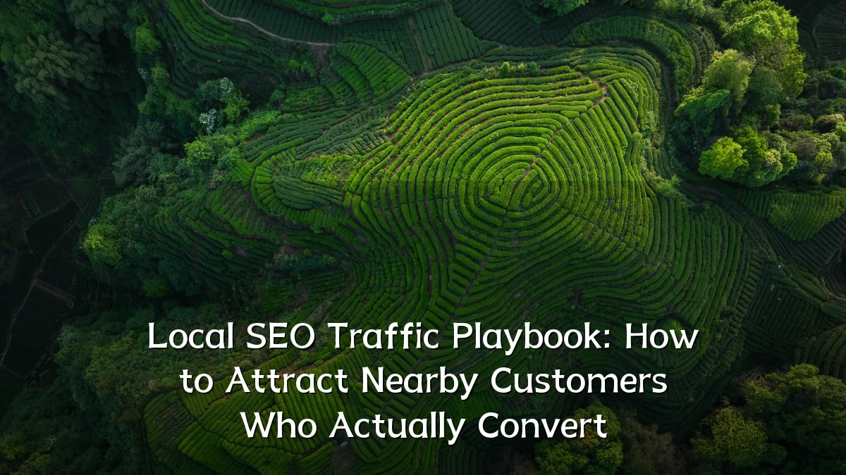 Local SEO Traffic Playbook: How to Attract Nearby Customers Who Actually Convert