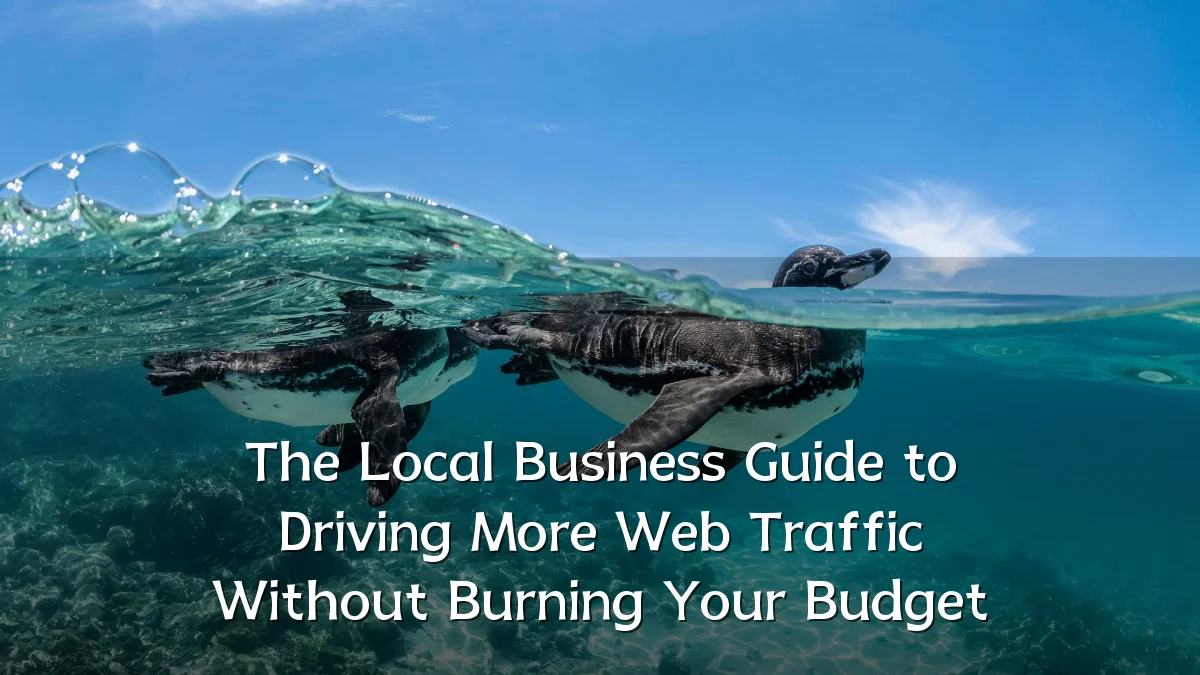 The Local Business Guide to Driving More Web Traffic Without Burning Your Budget