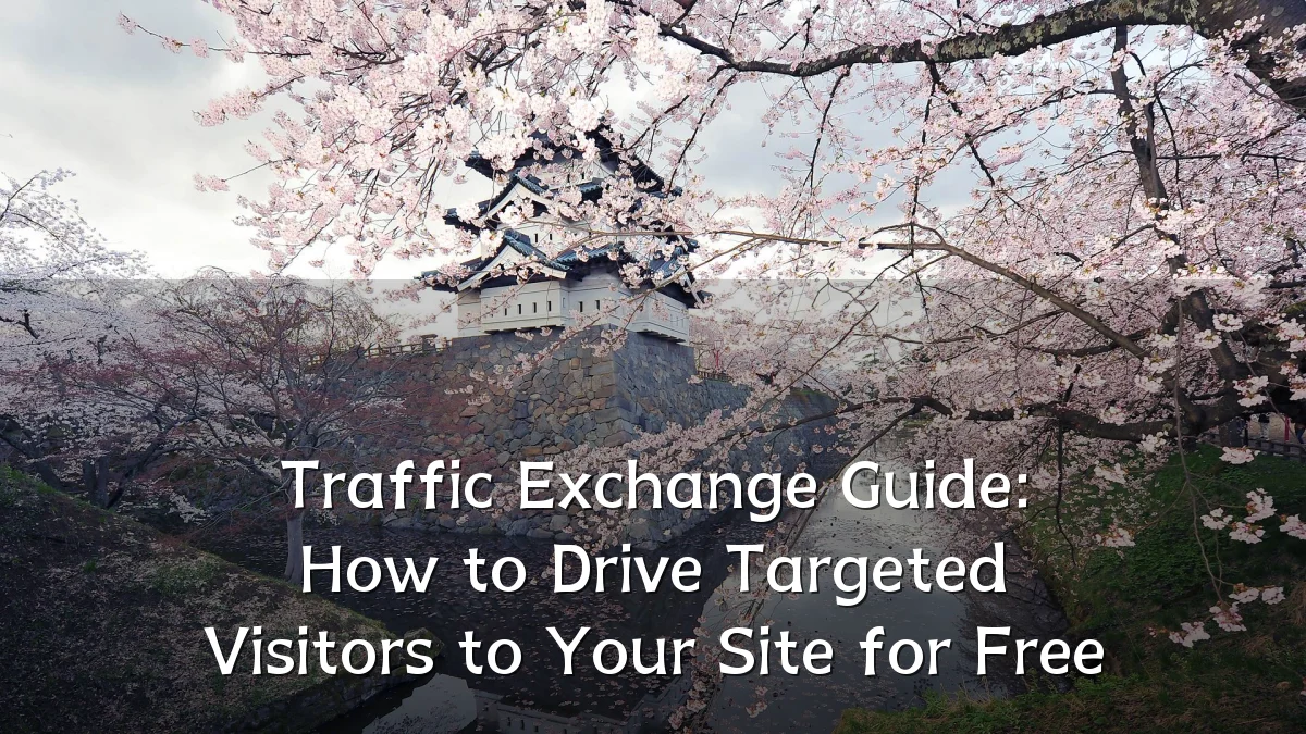Traffic Exchange Guide: How to Drive Targeted Visitors to Your Site for Free