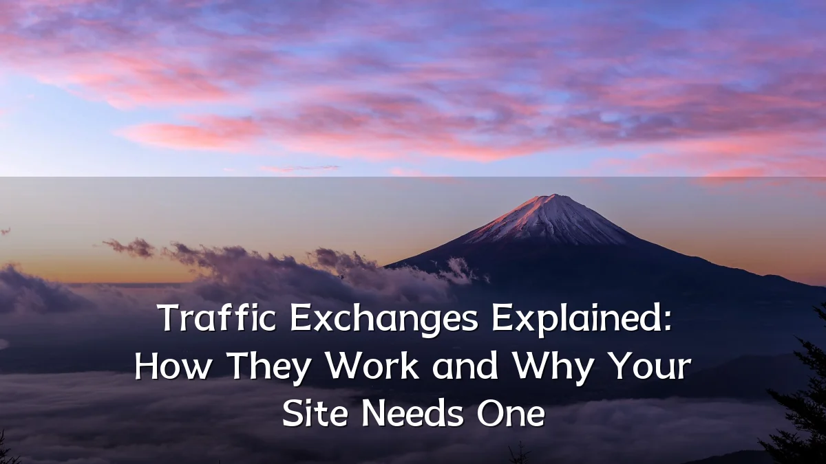 Traffic Exchanges Explained: How They Work and Why Your Site Needs One