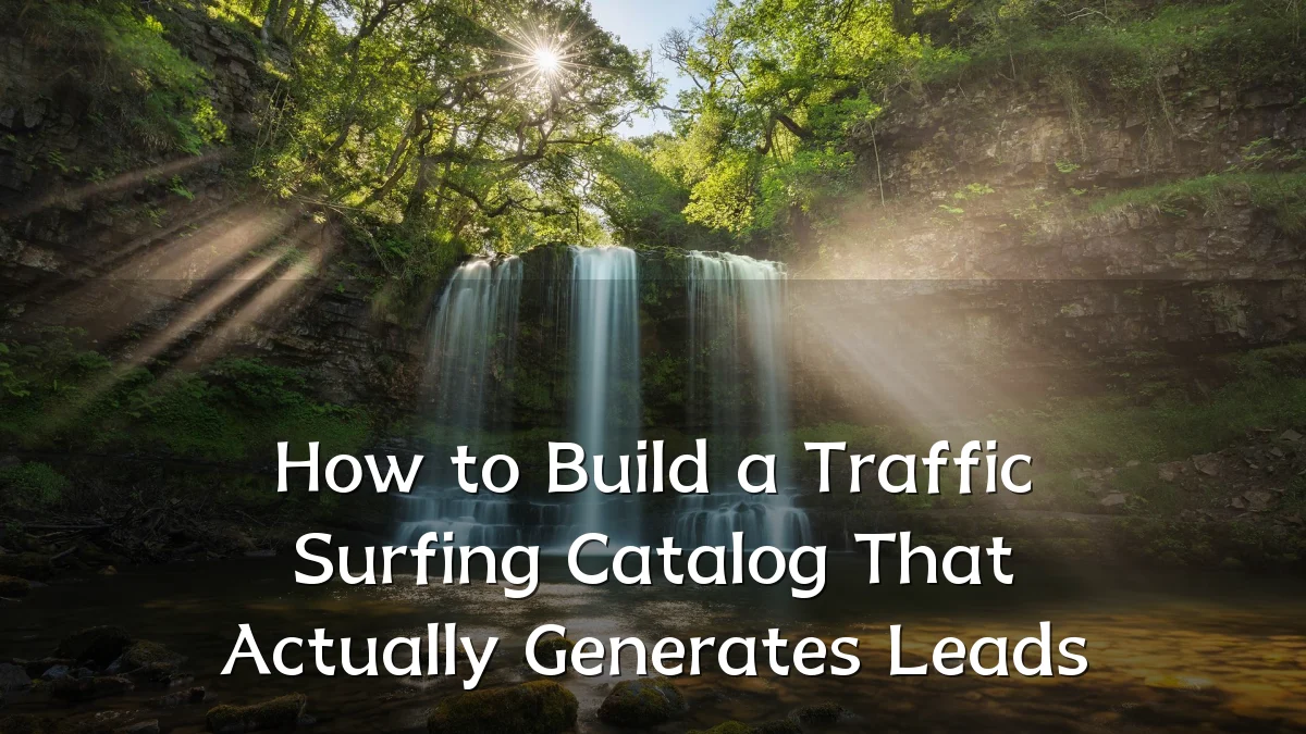 How to Build a Traffic Surfing Catalog That Actually Generates Leads