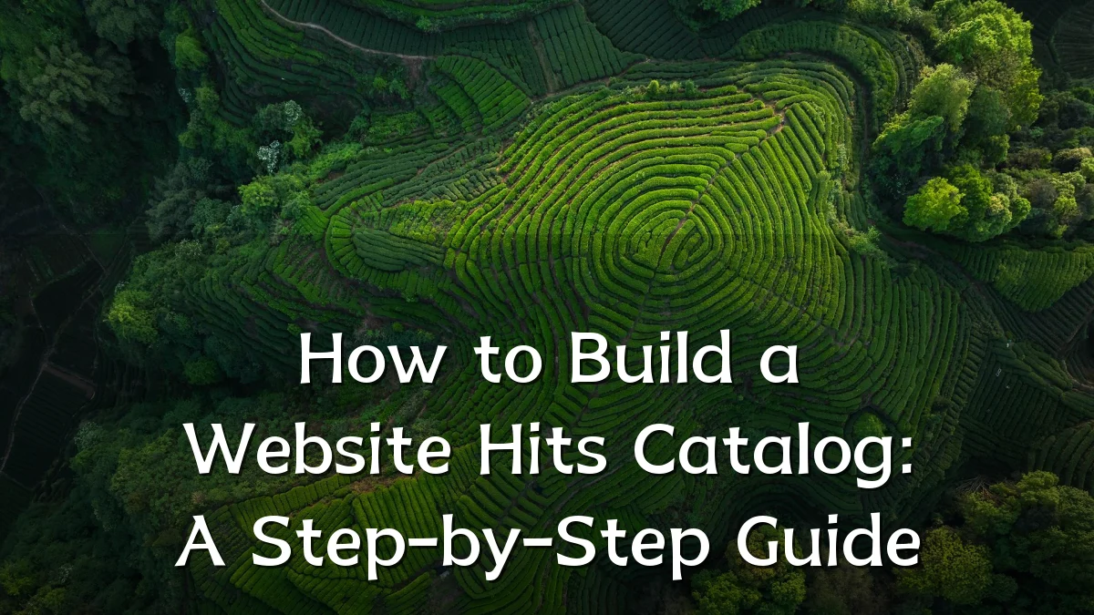 How to Build a Website Hits Catalog: A Step-by-Step Guide