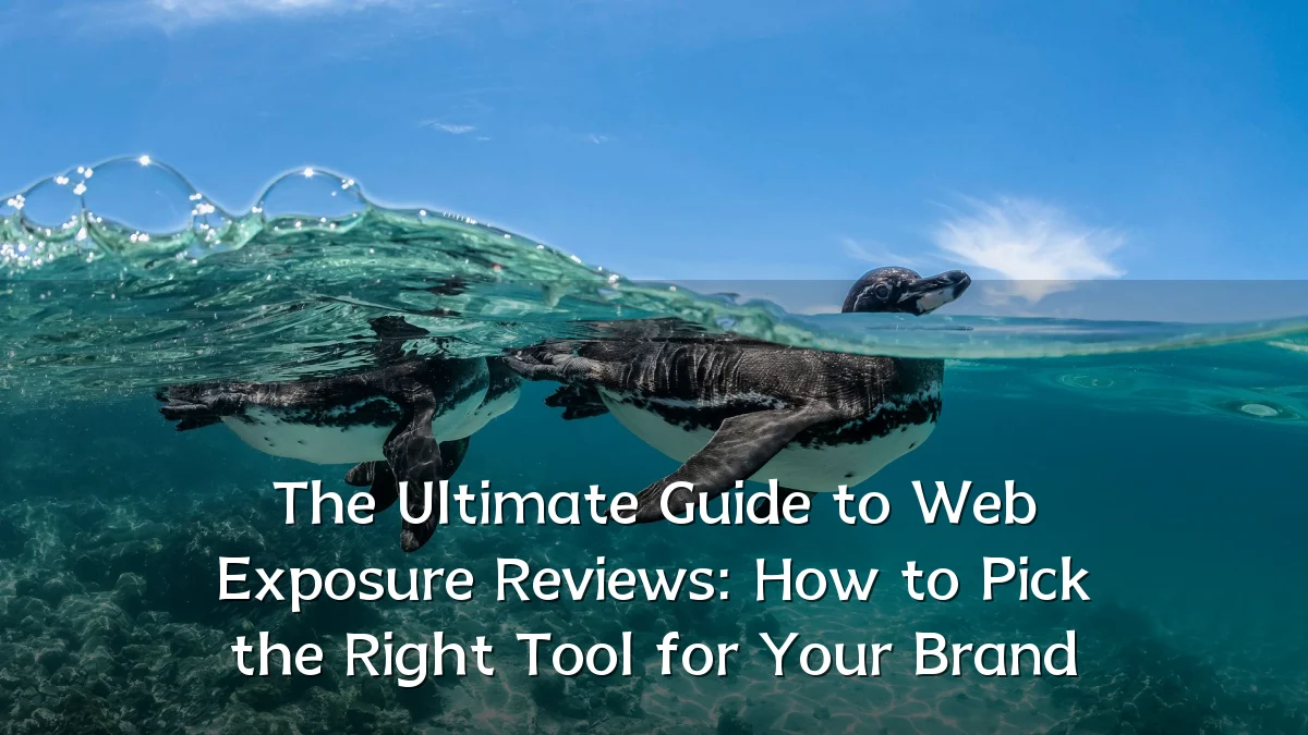 The Ultimate Guide to Web Exposure Reviews: How to Pick the Right Tool for Your Brand